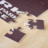 Puzzle Poster du parc national de Sequoia vintage1938 (Côté)