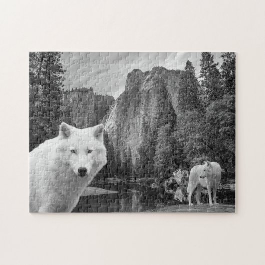 Puzzle Poster du paysage de la forêt du ruisseau Wolf Cre (Horizontal)