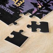 Puzzle Poster en Matière Noire. (Côté)