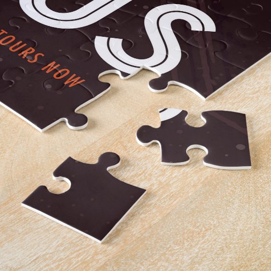 Puzzle Poster Espace Rétro Mission Cassini À Saturne (Côté)