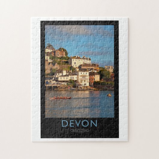 Puzzle Poster ferroviaire Devon (Vertical)