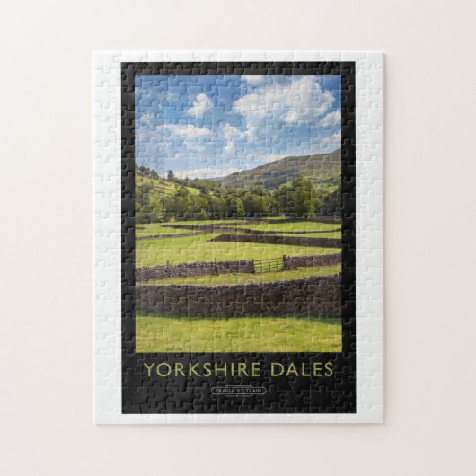 Puzzle Poster ferroviaire Yorkshire Dales (Vertical)