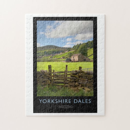 Puzzle Poster ferroviaire Yorkshire Dales (Vertical)