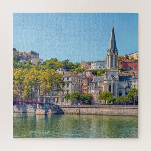 Puzzle Poster Les couleurs de Lyon (Vertical)