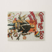 Puzzle Poster magique vintage, Magicien Chung Ling Soo (Horizontal)