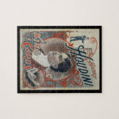 Puzzle Poster magique vintage, Magicien Harry Houdini (Horizontal)