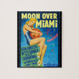 Puzzle Poster Movie Over Miami