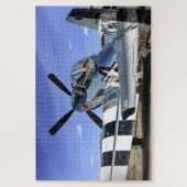 Puzzle Poster P-51 Mustang (Vertical)
