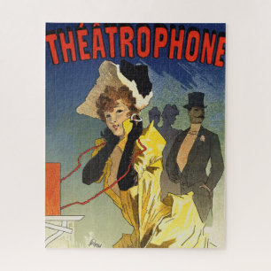 Puzzle Poster publicitaire du théâtre vintage Peinture ar