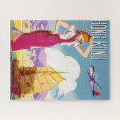 Puzzle Poster publicitaire vintage Northwest Airlines (Horizontal)