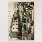 Puzzle Poster vintage Noah's Ark par Currier & Ives (Vertical)