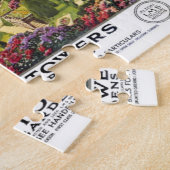 Puzzle Poster Vintage voyage Alton Towers and Gardens (Côté)