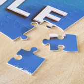 Puzzle poster Vintage voyage chilien santiago (Côté)