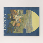 Puzzle Poster Vintage voyage D'Assise, Italie (Horizontal)