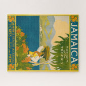 Puzzle Poster Vintage voyage Pour La Jamaïque (Horizontal)