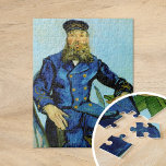 Puzzle Postman Joseph Roulin | Vincent Van Gogh<br><div class="desc">Portrait du facteur Joseph Roulin (1888) de l'artiste post-impressionniste néerlandais Vincent Van Gogh. La peinture originale est une huile sur toile. Le portrait est l'un des nombreux Van Gogh peints de son ami proche, employé de la poste dans la ville d'Arles, dans le sud de la France. Dans cette version,...</div>