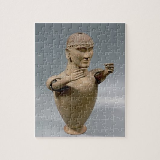 Puzzle Pot de Canopic avec les bras mobiles (argile) (Vertical)