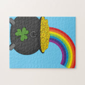 Puzzle Pot de dessin en or arc-en-ciel (Horizontal)