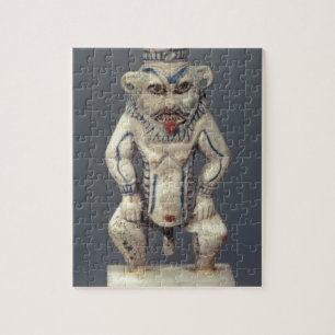 Puzzle Pot de Kohl, dépeignant le dieu égyptien Bes de