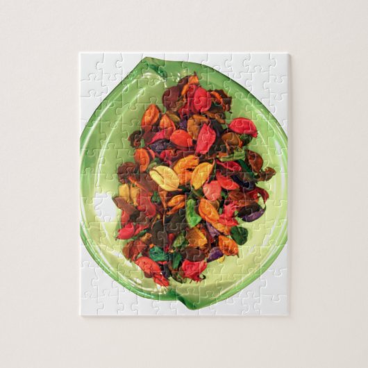 Puzzle Pot-pourri Coloré : Un Affichage Parfumé (Vertical)