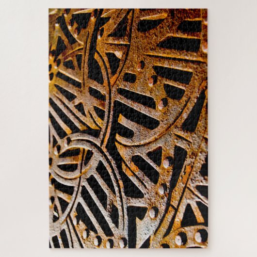 Puzzle Pot rouillé (Vertical)