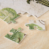 Puzzle potager français vintage moderne (Côté)