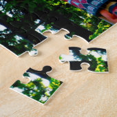 Puzzle Poteau Totémique Vancouver. (Côté)