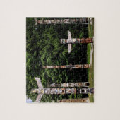 Puzzle Poteaux totémiques amérindiens, Vancouver, British (Vertical)