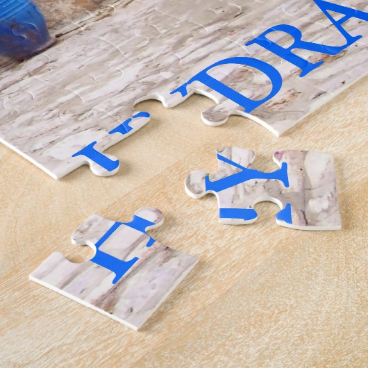 Puzzle Poterie bleue (Côté)