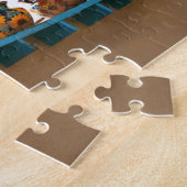 Puzzle Poterie sur le mur Adobe (Côté)