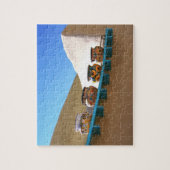 Puzzle Poterie sur le mur Adobe (Vertical)