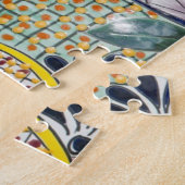 Puzzle Poteries mexicaines traditionnelles colorées peint (Côté)