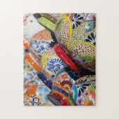 Puzzle Poteries mexicaines traditionnelles colorées peint (Vertical)