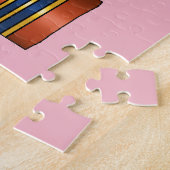 Puzzle Potions de sorcières de livres de chats (Côté)