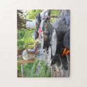 Puzzle Pots de feu Jamaica Beach. (Vertical)