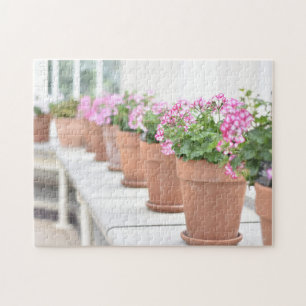 Puzzle Pots de fleurs Serre Kew Gardens Londres Royaume-U