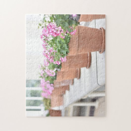 Puzzle Pots de fleurs Serre Kew Gardens Londres Royaume-U (Vertical)