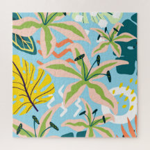 Poudre bleu floral