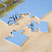 Puzzle Poule bleue du Delaware (Côté)