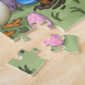 Puzzle Poule de Pâques (Côté)