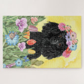 Puzzle poule Fleurs de chien (Horizontal)