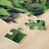 Puzzle Poules Et Poules Jardin Succulent Gros Plan Abstra (Côté)