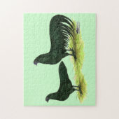 Puzzle Poules Sumatra noires (Vertical)