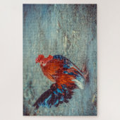 Puzzle Poulet dans une ferme (Vertical)