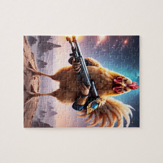 PUZZLE POULET DE GUNFIRE (Horizontal)
