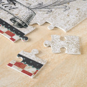 Puzzle Poulet vintage (Côté)