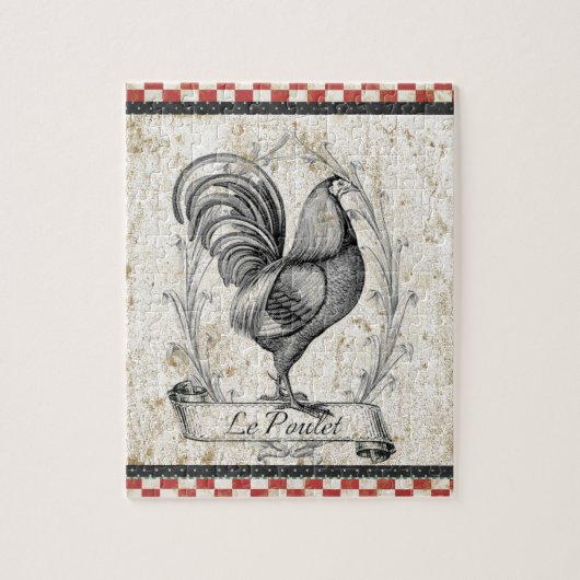 Puzzle Poulet vintage (Vertical)