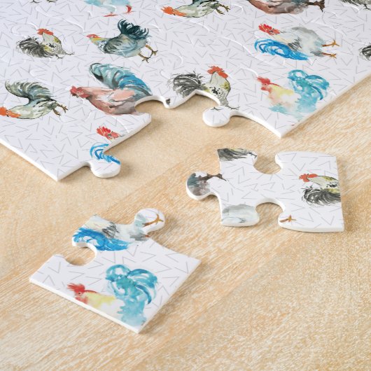 Puzzle Poulets Amateurs De Poules De Pays (Côté)