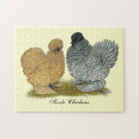 Puzzle Poulets de grésillement (Horizontal)