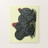 Puzzle Poulets en coton (Vertical)